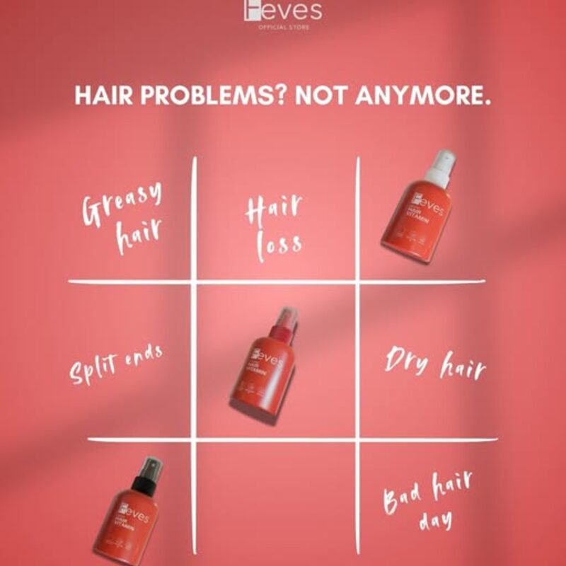 Feves di Instagram — Hair Vitamin Spray untuk berbagai masalah rambut